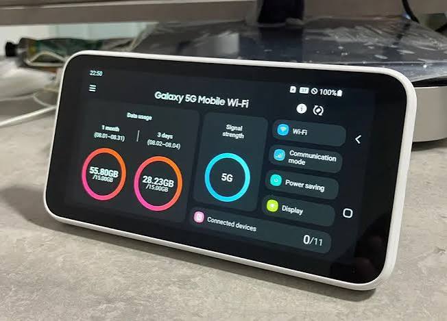 مودم همراه 4G/5G سامسونگ مدل Samsung Galaxy 5G SCR01